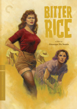 gentlemanlosergentlemanjunkie:Ken Laager art for Criterion Collection’s Bitter Rice.