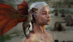 music-pics:  Remember when Daenerys Targaryen’s three little miracle dragons were so  small and cute and could barely breathe fire? Now she keeps them locked  up in a dungeon. Way to be basic Daenerys, everyone keeps their dragons  in the dungeon. Here’s
