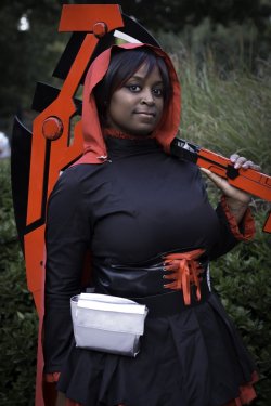 superheroesincolor:  RWBY’s  Ruby Rose by   TrinityRoze #Cosplay  #28DaysofBlackCosplay continues!Cosplayer instagram / facebook /  twitter  [Follow SuperheroesInColor faceb / instag / twitter / tumblr / pinterest]