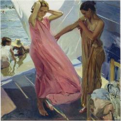 urgetocreate:  Joaquin Sorolla y Bastida, Dopo il bagno - After the bath, Valencia (1916) 