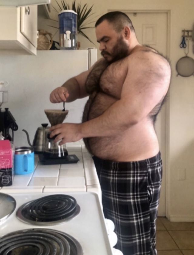 maletfcaps-deactivated20200523:zakksh:Woah! Holy crap! Just the SMELL of this new “ape tf coffee” is making me BEAST out! I must’ve already gained at least 100lbs! And FUCK I’m getting SO hairy! Better make this cup extra strong, UGH I can’t