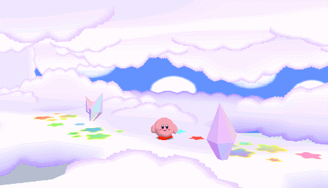 aphid-kirby:Kirby 64: The Crystal Shards - Above The clouds