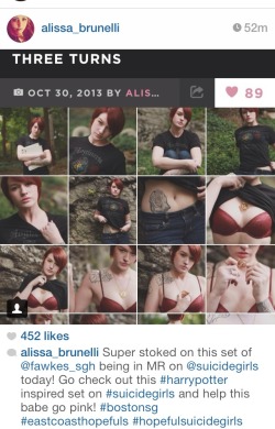 radeo-suicide:  fawkessuicide:  Alissa gave me a super awesome shoutout on IG today, im so happy 