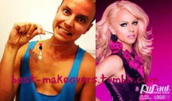 best-makeovers:  Courtney Act - RuPaul Drag Race 6 http://best-makeovers.tumblr.com 