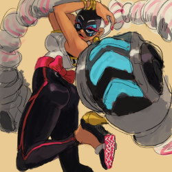 o-8: Break sketch of Twintelle- She’s fun to draw, but I’ll try more later when I have more time m(_)m