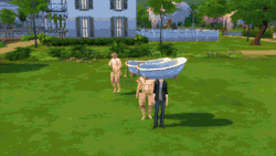 lolfactory:  Sims 3 hat mod. Wear a bathtub as a hat, you can put a person in the bathtub because its still technically a bathtub, and then give them a hat. ➨ funny blog [via imgur]