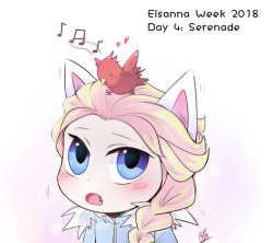  Elsanna Week Day 4: Serenade  