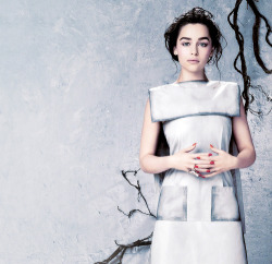 joekeerys:  Emilia Clarke in Flare Magazine, April 2014 