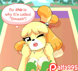 alfa995:    Hmm! Looks like Isabelle is learning the rules of the game! Full/uncensored on   Patreon!      &lt; |D’‘‘