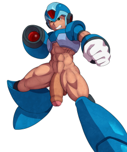Megaman fan art by NightAssassin