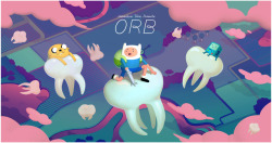 Orb - title card (alternate palette)designed by Aleks Sennwaldpainted by Joy Ang