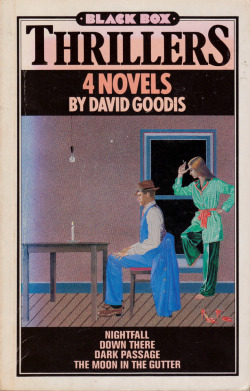 Black Box Thrillers: Four Novels by David Goodis (Zomba Books, 1983).From a charity shop in Nottingham.