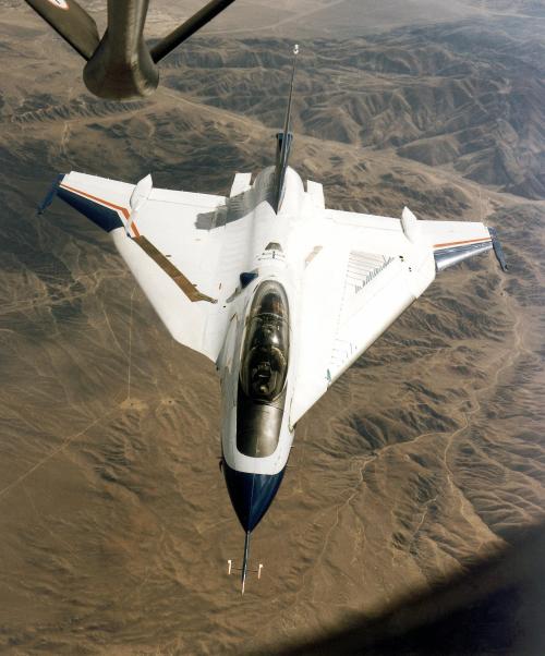 airmanisr: supersonic-youth: F-16XL Ship #2 What wrong with it wing 