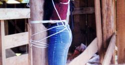Just Pinned to Jeans and bondage: Love women tied up in jeans http://ift.tt/2kA5m8h Please visit and follow my other Jeans-boards here: http://ift.tt/2dlnTBk