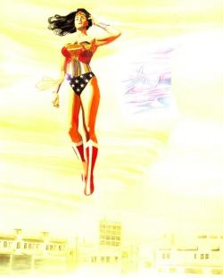 rockofeternity:  Wonder WomanPaul Dini (Story) Alex Ross (Art)