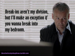 &ldquo;Break-ins aren&rsquo;t my division, but I&rsquo;ll make an exception if you wanna break into my bedroom.&rdquo;