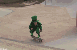 deliciously-deviant:No leprechauns were harmed in the making of this gif.