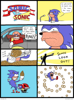 insanelygaming:  Sonic at Sonic Dr. Robotnik has a really penisy nose. Created by hoomph