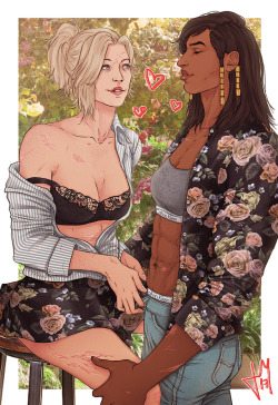 gloriousdownfall:Matchy-matchy Floral pattern gays~     🌺    🌺    🌺 