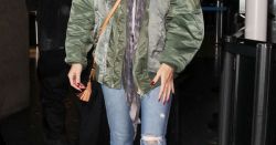 Just Pinned to Jeans on Female Celebrities: Heidi Klum in Ripped Jeans at LAX Airport in LA http://ift.tt/2iYYqzp