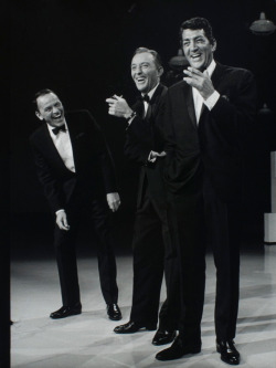 allthedaysordained:   Frank Sinatra, Bing Crosby, and Dean Martin photographed in 1963 by Gene Trindl Three of the best. 