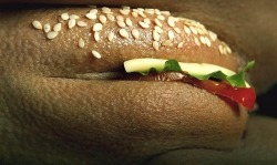 Show your kid this picture of a burger. Do they a) cry? or b) start licking the screen?