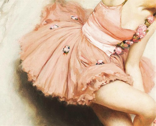 papillon-de-mai:Auguste Leroux —Ballerine. detail. 1833-1905 
