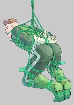 evinist:  I hope you all enjoy this, it’s a fun ride :P. Individual posts in case any one need it. Green Lantern Bondage V  Green Lantern Bondage IV Green Lantern Bondage III  Green Lantern Bondage II Green Lantern Bondage I 
