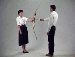 altuss:  simulated:  It’s like being in love: giving somebody the power to hurt you and trusting (or hoping) they won’t. Marina Abramović, Rest Energy  I love this 