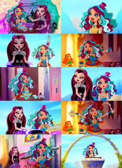 whatwasitalkingabout:  my favorite screencaps → ever after high (madeline hatter) 