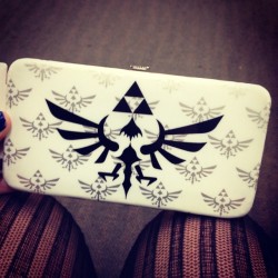 My Mario wallet is almost dead so today I got a new LEGEND OF ZELDA one!!!! 