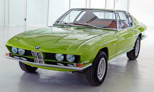 carsthatnevermadeitetc:  BMW 2800 GTS, 1969, by Frua. One of a number of prototype coupés prepared by Frua. This one was based on a BMW E9 and was presented at the Frankfurt Motor show but remained a one-off. It has been restored by BMW Classic 