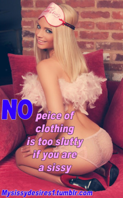 sissy-maker:  sissy-stable:  Do you have slutty sissy clothes ?    Boy to Girl change with the Sissy-Maker  