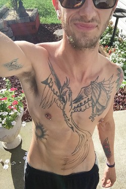 brainjock:  Sweet Ink Alabama!  Another Country Cock exclusive! This Mobile stud is a true freak and will do almost anything to get some country poon tang…hopefully vids coming soon! 