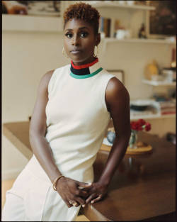 lovethyhippie:  divalocity:     ✿Actress Issa Rae for NY Magazine/The Cut✿     Photography by Andre Wagner     Woooah. The glo up