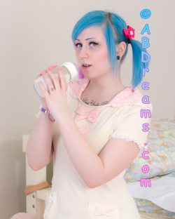 candyabdl:  Sneak peek from my first set for @abdreams! 🍼 You can see the rest at www.ABDreams.com 🎀   This little cutie was such a joy to shoot with. Everyone needs to go and check out her first set on Abdreams.com. 🍼💕