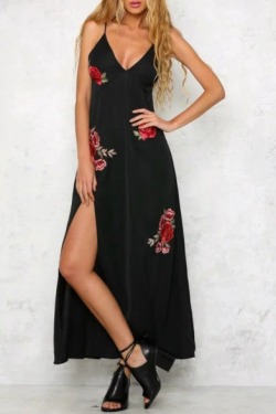 delightfulllamasong: Hot Sale Exquisite Fashion Dresses  Floral Embroidered Maxi Slip Dress  Glamorous High Low Hem Lace Dress   Floral Printed Split Front Cami Dress   Floral Lace Tiered Long Dress   Floral Print Crisscross Back Dress   Round Neck Plain
