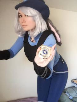 usatame:  Soooooo excite!!!! My Judy cosplay just came in from @cospicky ❤️❤️❤️ it is AMAZING quality ❤️ and it makes my butt look good ;D I figured I would give you all a little preview~ can’t wait for momocon now! I’ll do better