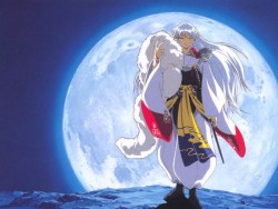 Name: Sesshomaru Anime: Inuyasha Occupation: Dog Demon Age: 19 in human years. Sesshomaru is the eldest son of Inu Taishō and a very powerful Dog Demon. Arrogant and uncaring, his purpose in life is to become stronger to surpass his father&rsquo;s legacy.