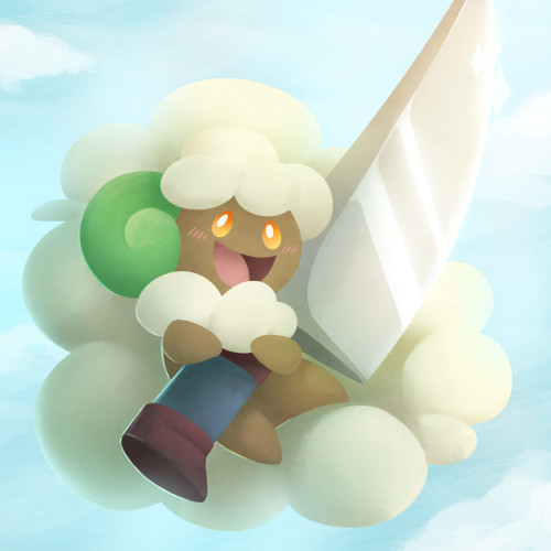Adorable puff rascal done for a Pokemon with Knife themed zine, got the ok to post this during summer so you’re getting them now!
