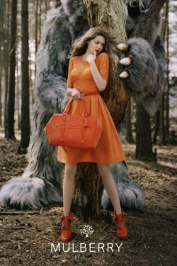 daph-bae:  Lindsey Wixson for Mulberry Fall 2012 ad 