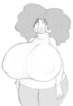 kentayuki: Here is 2017 Dalia! Now with 100% more understanding of her hair and 100% less cleavage. Glasses are optional now that she has contacts. 