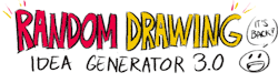 emomoonpie:  kokoro-beat:  dettsu:  screamy-kun:  schmeisto:  tahtherednosedtrickster:  kemicolon:  hard-six:  psuedofolio:  THE RANDOM DRAWING IDEA GENERATOR 3.0! Now with less than a one in five thousand chance to get Batman Being Batman! This time