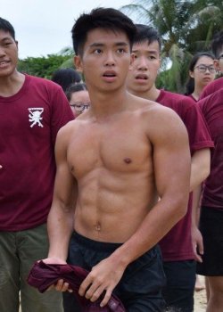 sjiguy:  hbst-v: So this is the guy who was caught filming girls showering in NUS. Even though he was a naval diver and he is hot &amp; cute, he can’t escape the fact that he has committed a crime and he is being condemned by the victims and many other