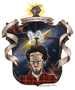 woosome:  …I was listening to a song that reminded me of space……so space-themed pic was a must! (also a congrats to Markiplier for 7million subs! whoo!)