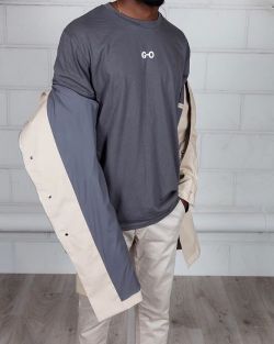 onlygeo:  The Charcoal Grey Tee Now Available Via www.g-o-clothing.com