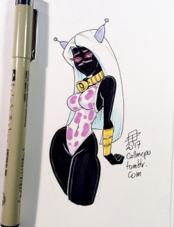 callmepo:  Mars needs Cowbell - Queen Tyr’ahnee   [Come visit my Ko-fi and buy me a coffee some markers if you like my tiny doodles and want to see more!]  
