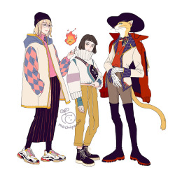 mochipanko: Ghibli fashion - Howl, Haku &amp; the Baron + Sophie, Kiki, Chihiro &amp; Arrietty! 