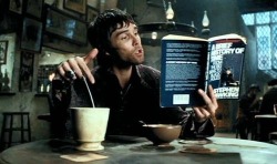 hampton-emma:  Ian Brown in Harry Potter and the Prisoner of Azkaban, doing magic while reading Stephen Hawking’s ‘A Brief History of Time’, has to be one of the greatest moments in cinematic history.