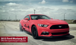 hotamericancars:  John Hennessey Test Driving The 2015 Ford Mustang GT HPE700SEE THE VIDEO